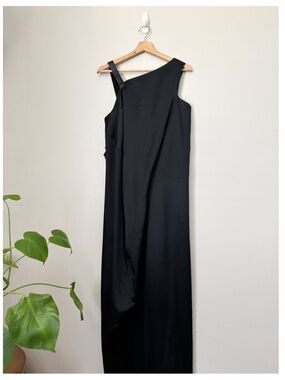 Vintage Deadstock Rozae Nichols Asymetrical Ruffled Gown